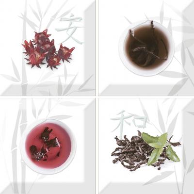 Decor (composicion) Set Aroma Fosker S/4 B 10x10 Absolut Keramika