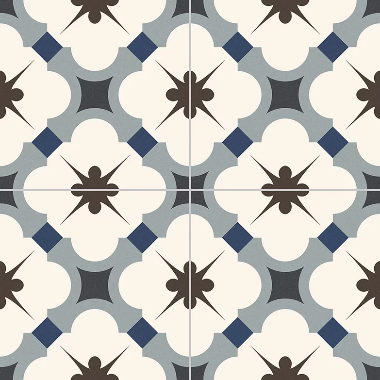 Grace Blue Pre-cut 45x45 Etili Seramik