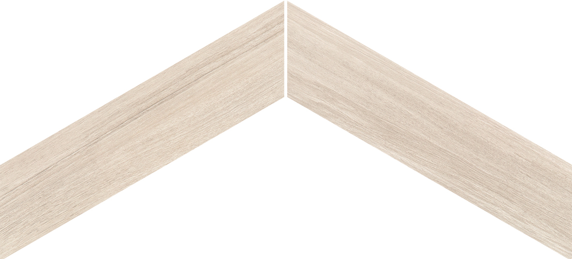 EFCY SleekWood White Chevron 11x54 Emilceramica