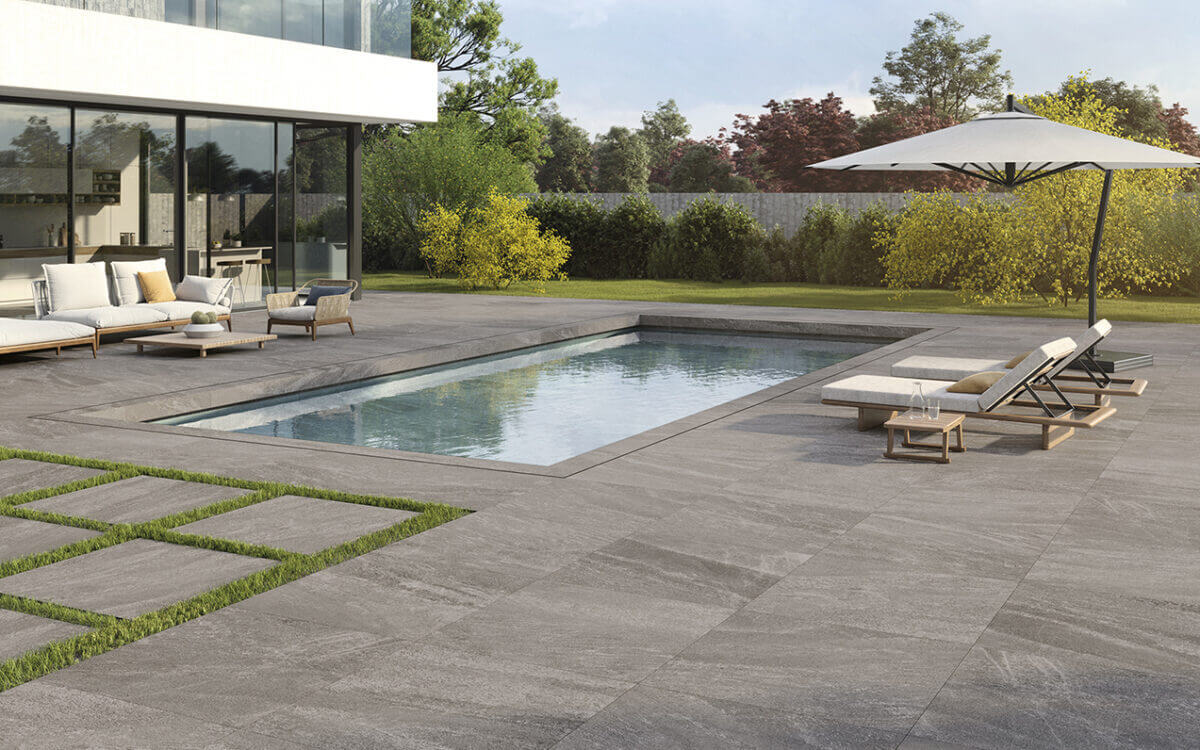 Slate Stone White RC Lap 100x100 Azulejos Sanchis