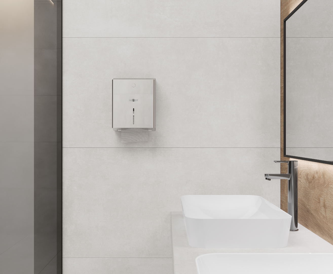 Betonica Silver PRO серый матовый R10Soft 60х120 Laparet