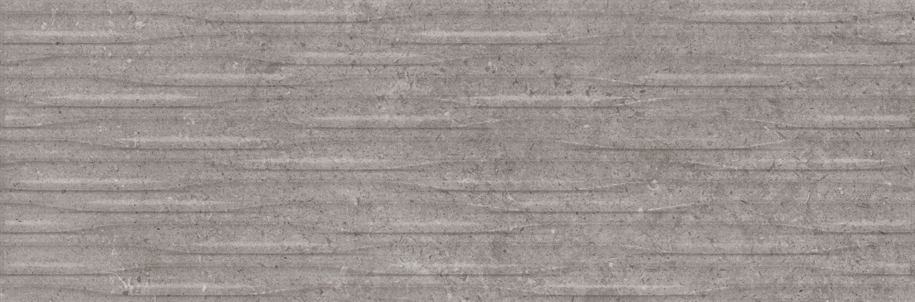 428 Аляска Грэй рельеф горизонтальный 32,5х100 Eurotile Ceramica