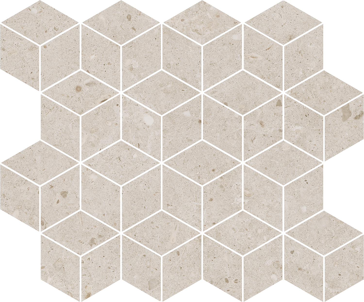 T017/14054 Декор Риккарди мозаичный бежевый матовый 45x37,5 Kerama Marazzi фото 2