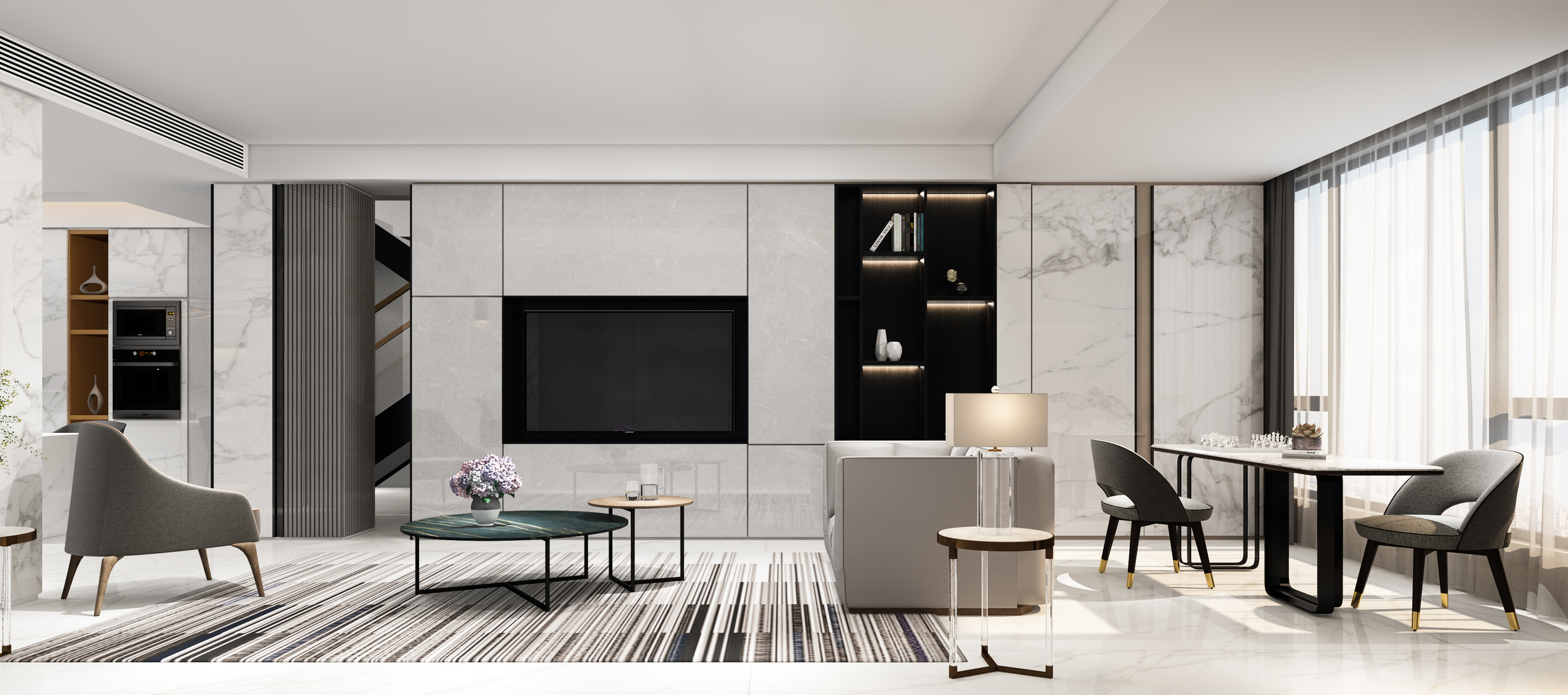 Jenny Grey Matt Спеченный камень 1200x2700x3 Delfone фото 3