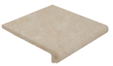 905084 Capri Beige Peldano Redondeado 33 32.5х33 Gres de Aragon