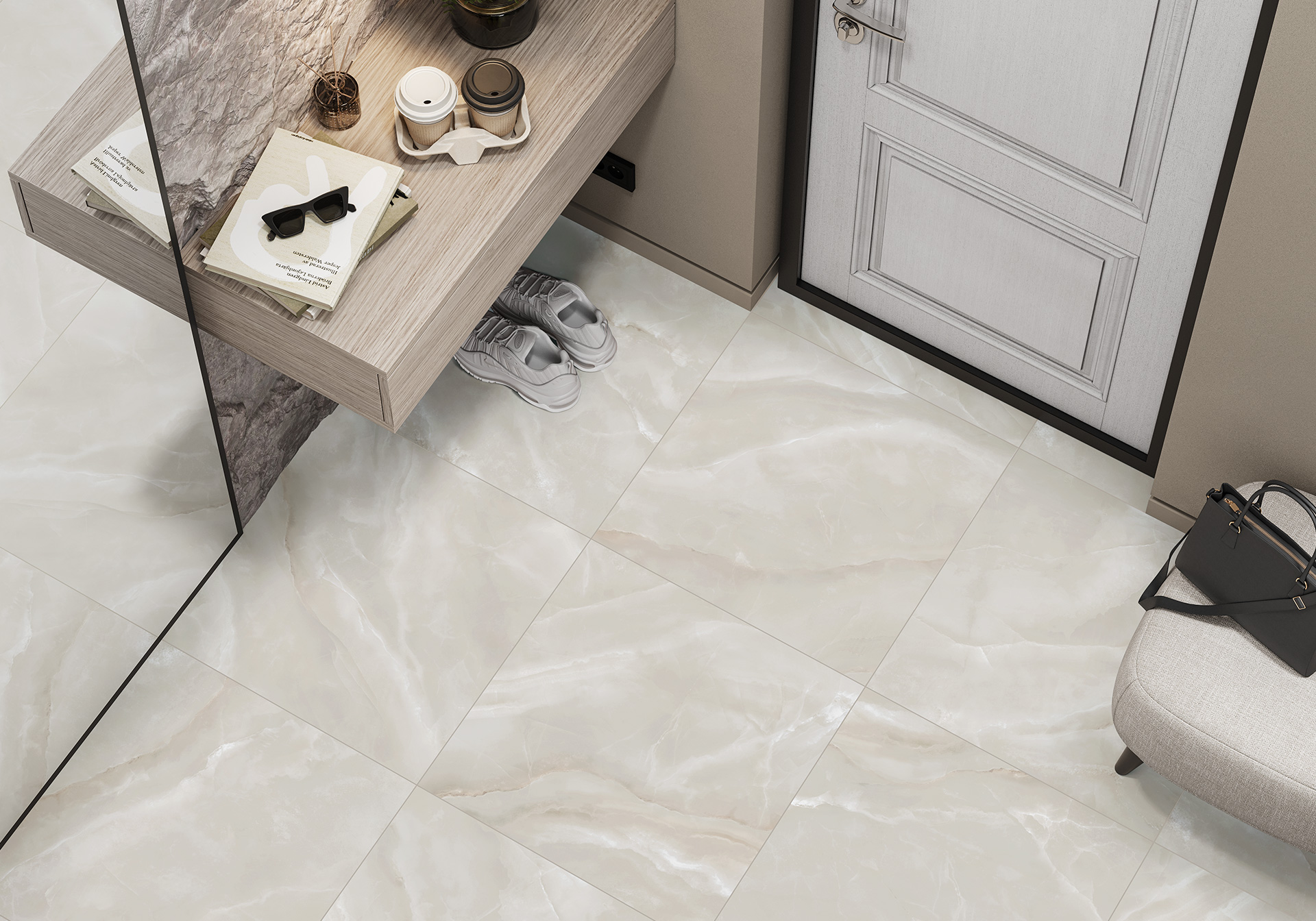 GFU6060ONK04R Onika матовый 600x600x9 Alma Ceramica (Уралкерамика) фото 13