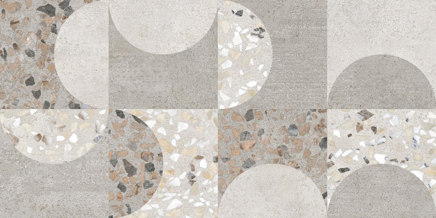 K949799LPR01VTE0 Beton-Terrazzo Декор Геометрический 30x60 Vitra
