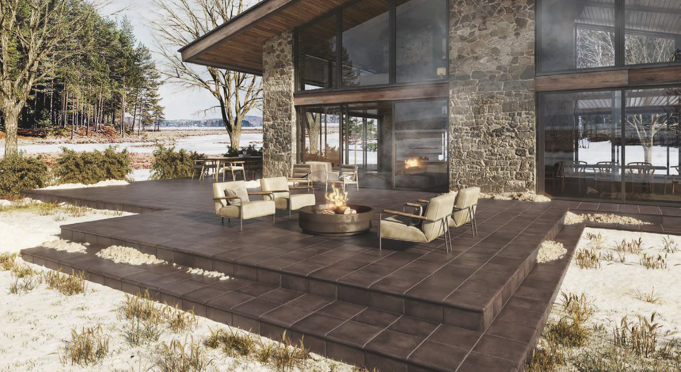 Peldano ML Portland Grey R12 33x33 Exagres