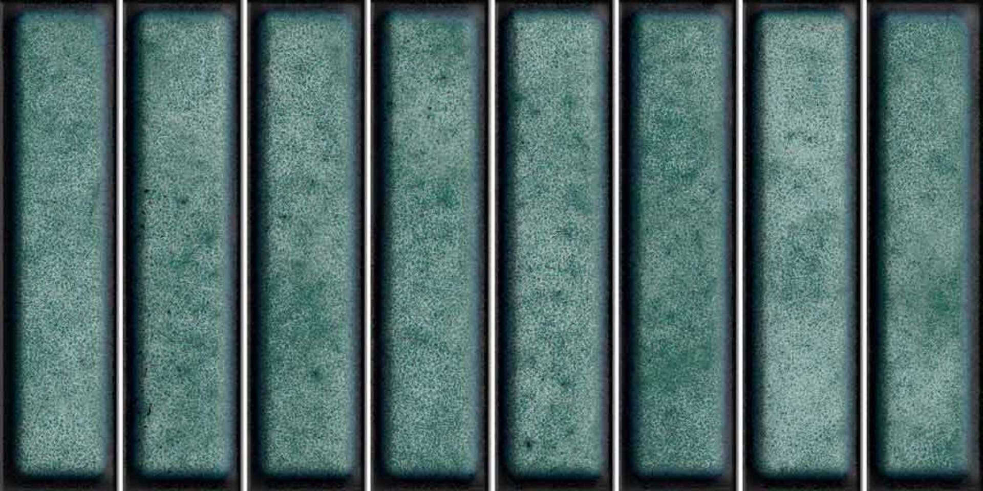 Domino Verde Glossy 15x30 El Barco фото 2