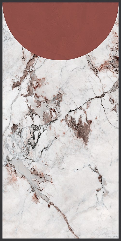 764127 Policroma Volta Breccia-Mattone Mat Ret 6mm 120x240 Cedit