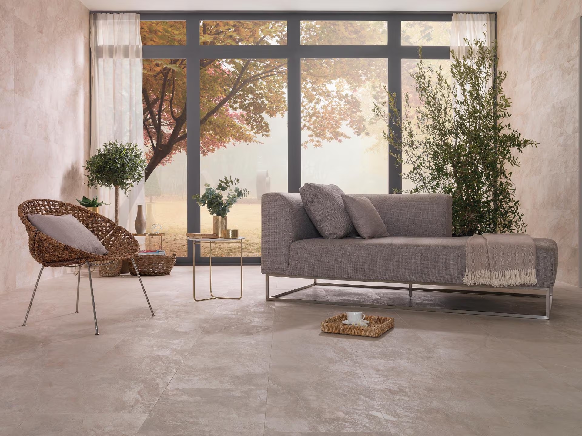 100376428 Image Cream 40х80x1.15 Porcelanosa