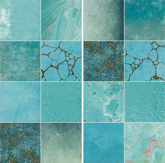 PT3333 Piazza Turquoise 33х33 Serapool