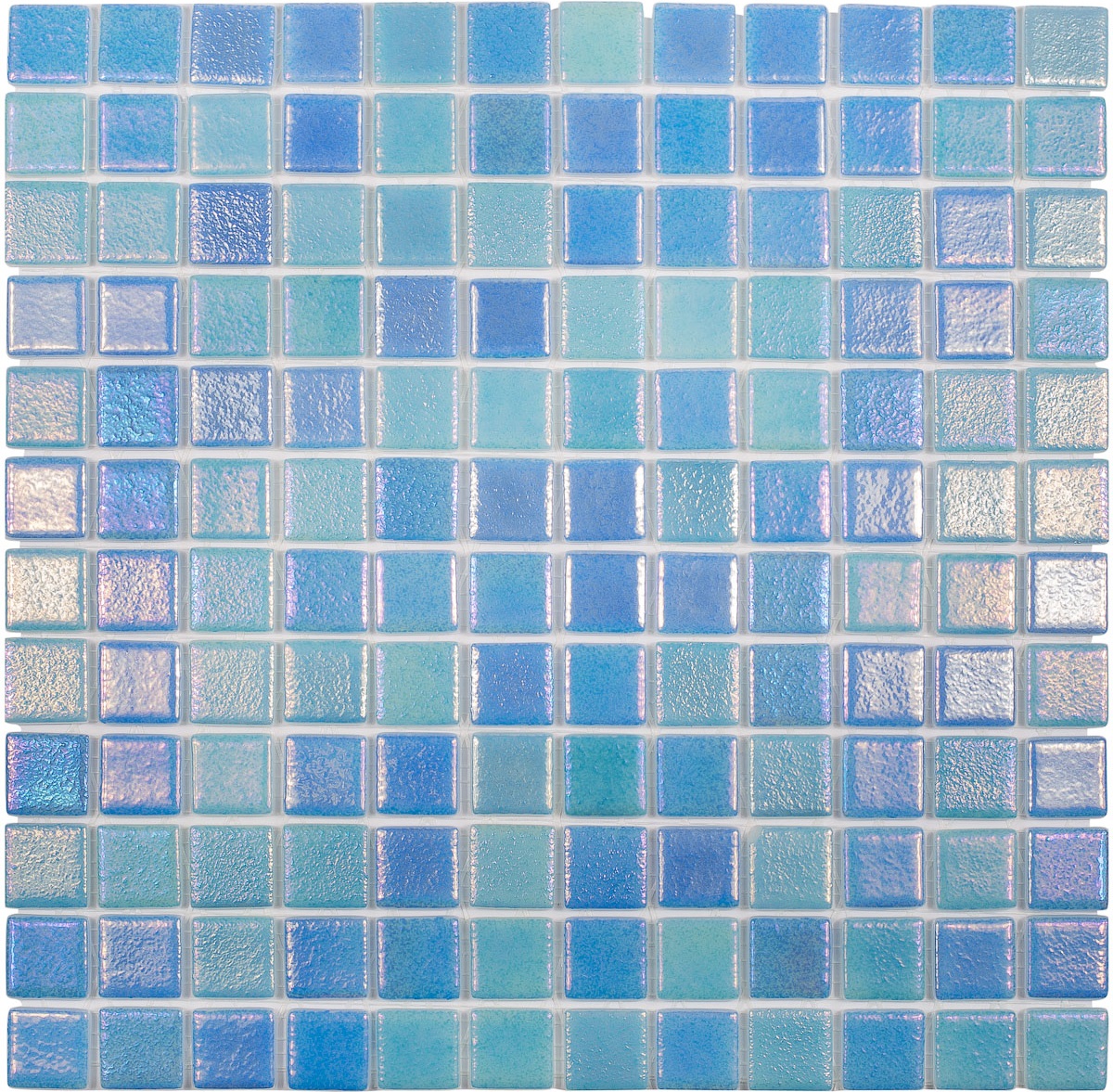 Shell Mix Blue 551/552 (2.5х2.5) 31,7х31,7 Vidrepur