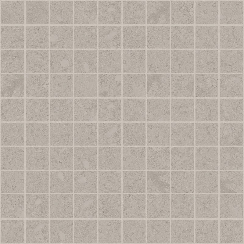 767155 Elemental Grey Limestone Mosaico Luc 3x3 30x30 Cerim