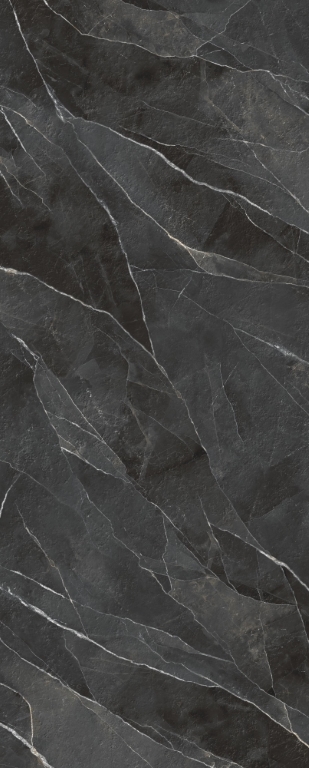 LAMF012813 Diamond Calacatta Black Bocciardato 5.6mm 1200x3000 Laminam Russia