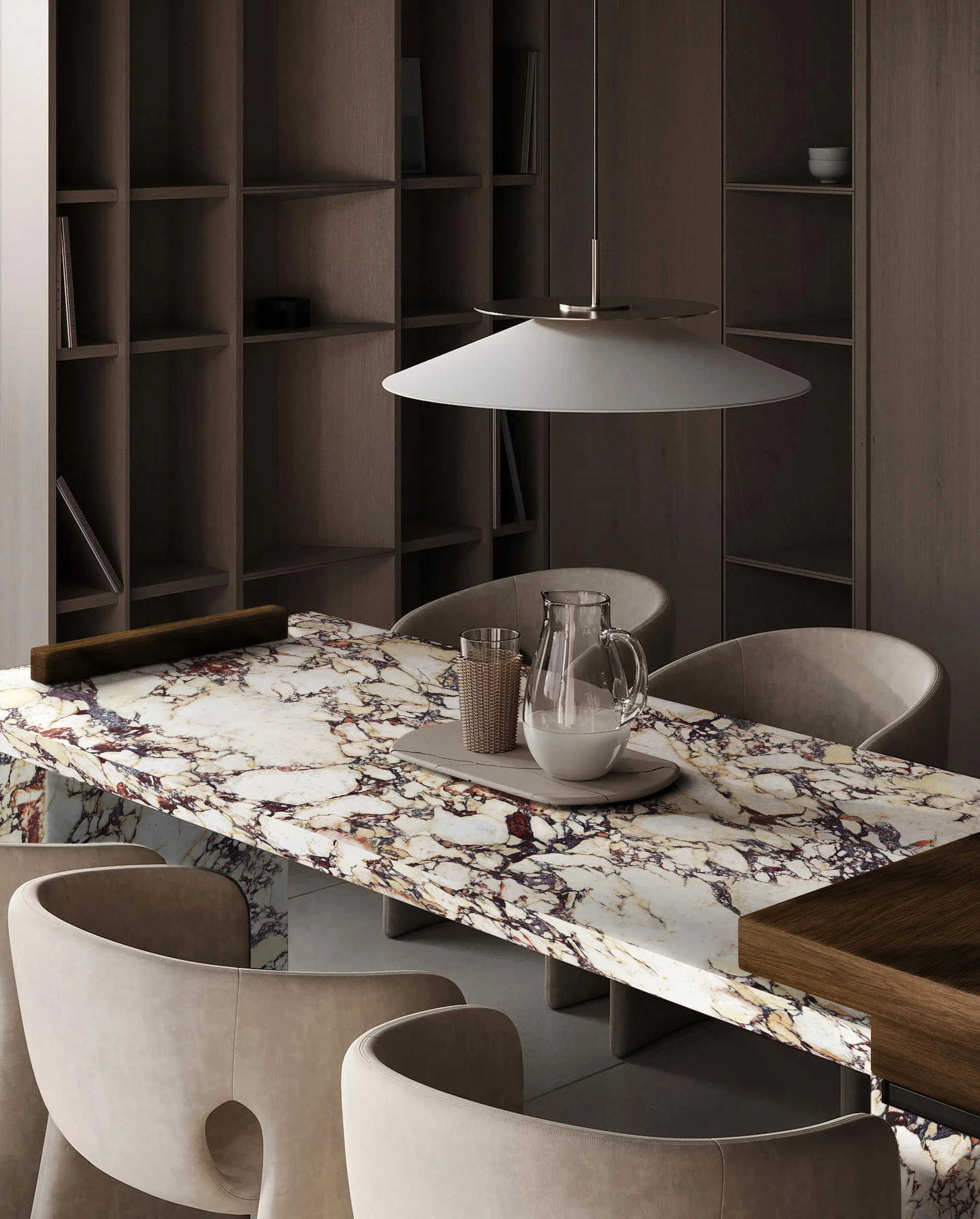 Imperial Calacatta Viola Rett Matt 60х120 Energie Ker фото 31