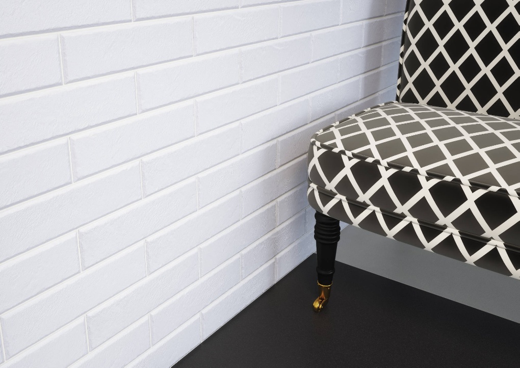 Foggia Bianco структурная 6.5x24.5 CERRAD