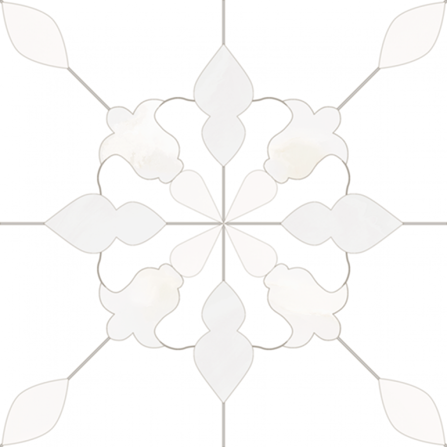 Aramis White 18,7x18,7 Monopole Ceramica