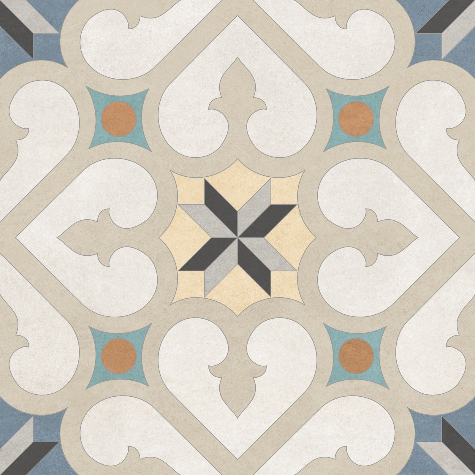 GP2020DGA11 Damask матовый 200x200x8 New Trend