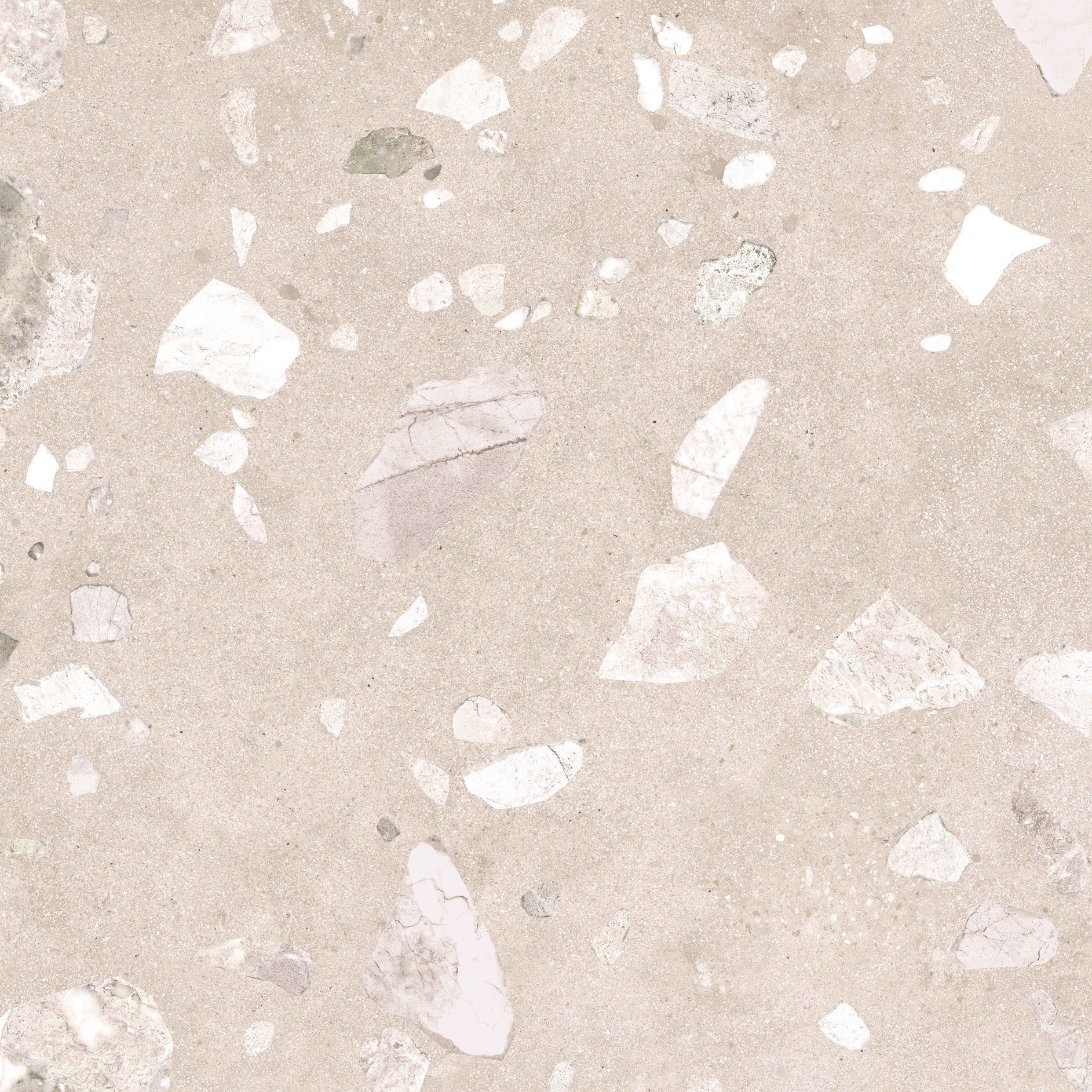 Terrazzo sugar beige PG 01 60х60 Gracia Ceramica