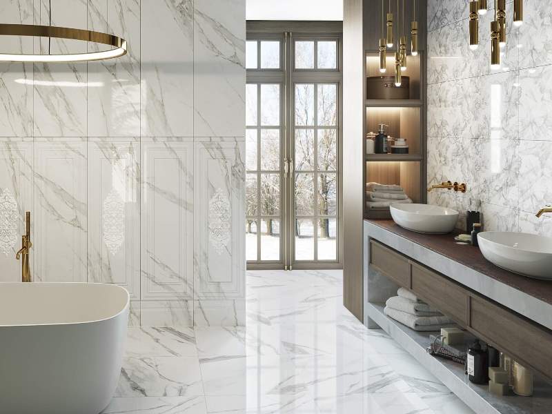 LSA014R Прадо белый структура обрезной 40x3.4 Kerama Marazzi