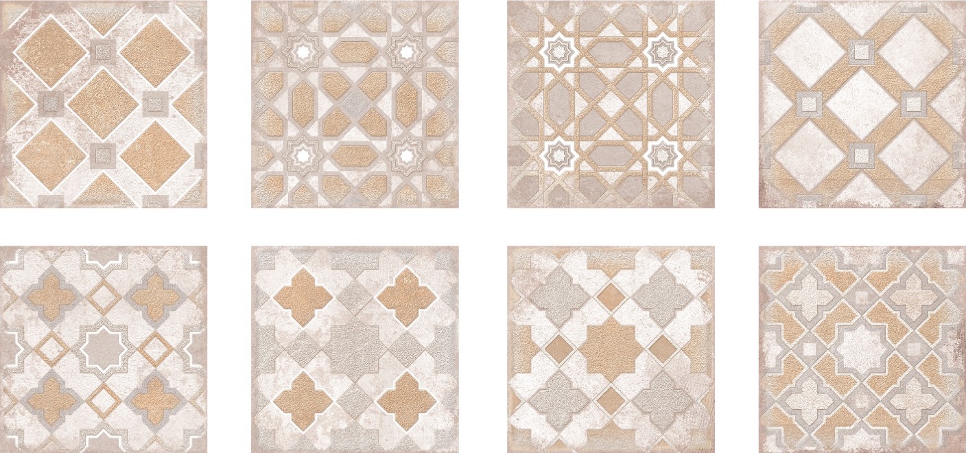 Cartagena Ornament 15x15 Eletto Ceramica