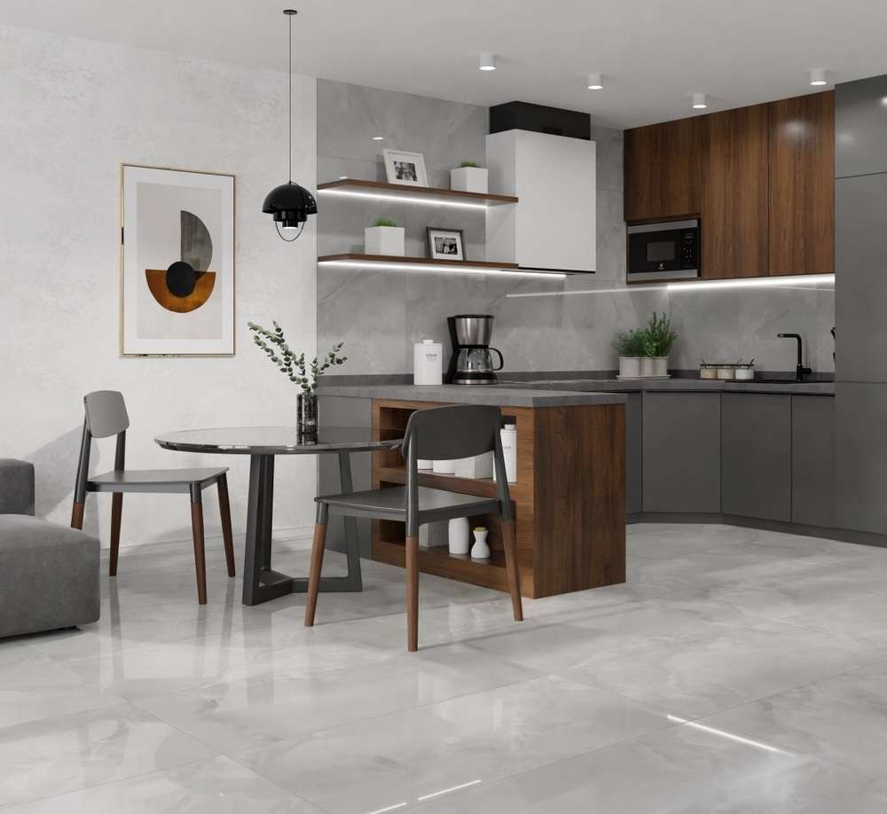 PR145 Vilema Grey Polished 60x60 PrimaVera