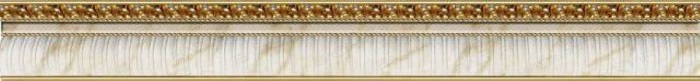 Cenefa Relieve Davos Oro 9x85 Baldocer