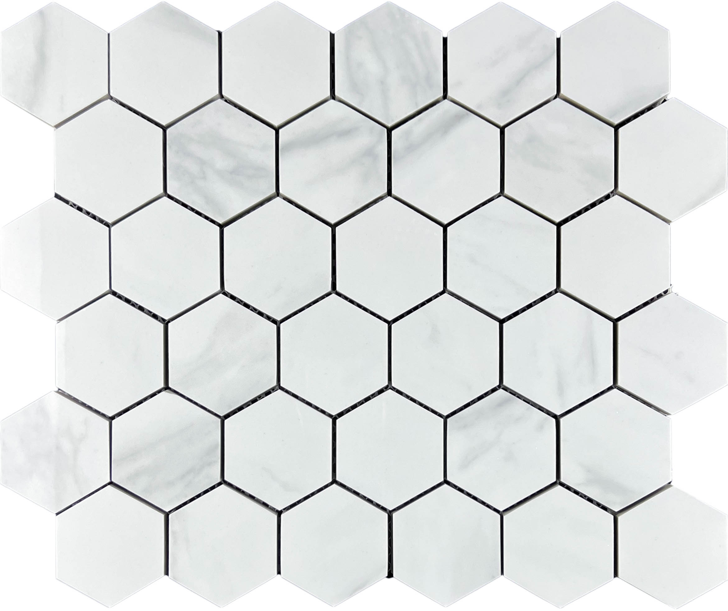 Mosaic Satuario Glacier 48 Hexagone 30.9x32.2 Velsaa
