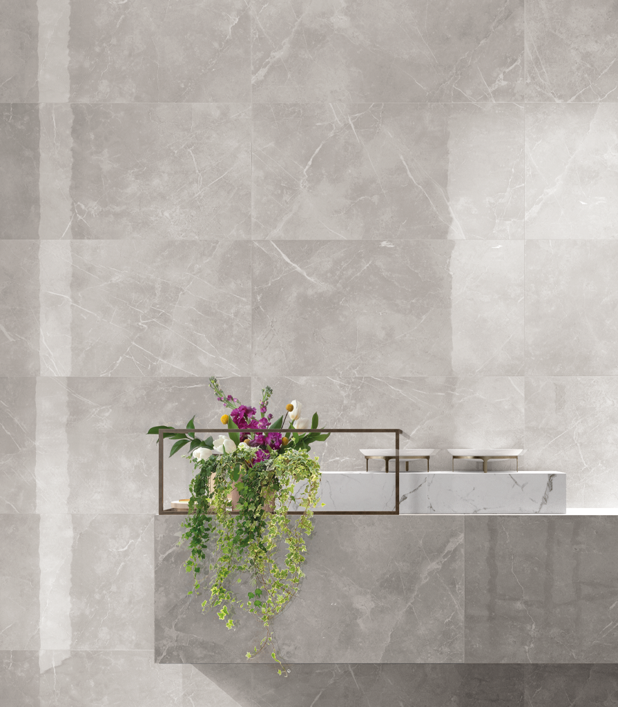 620070000634 Charme Evo Statuario Scalino Angolare Sinistro 33x60 Italon