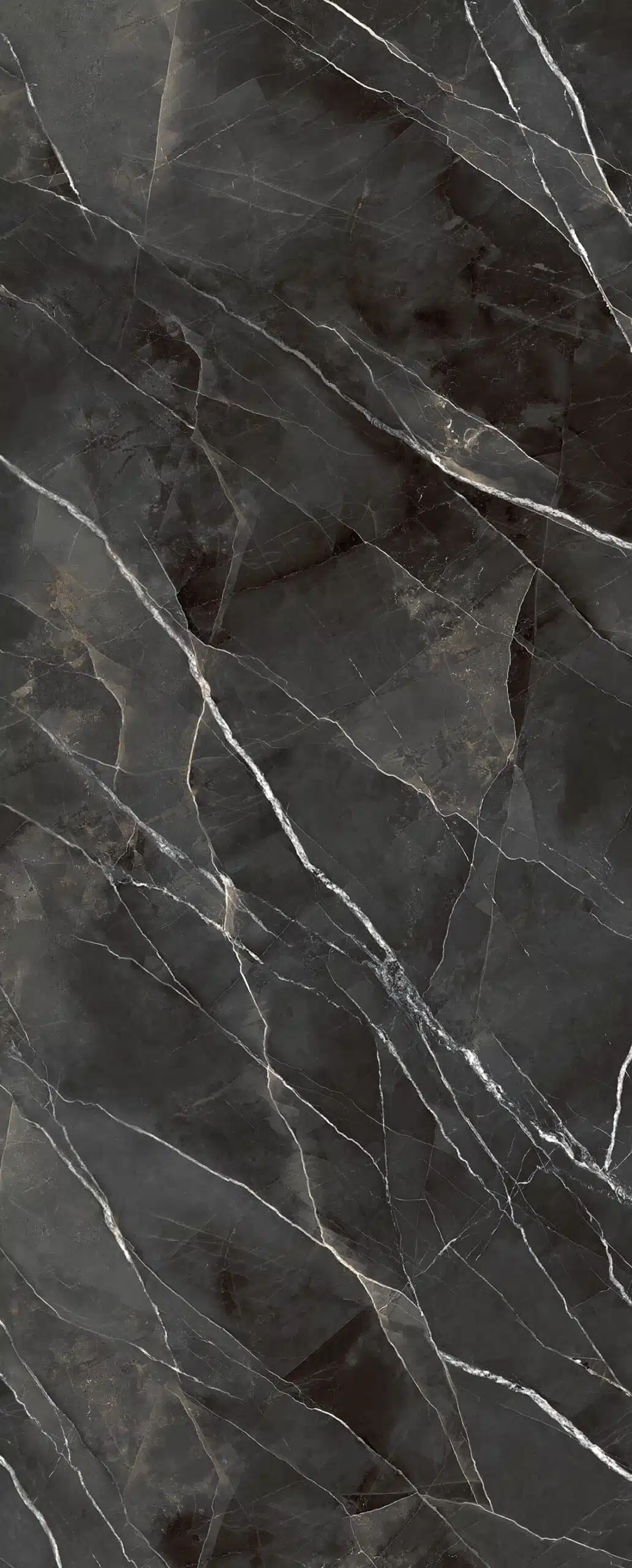 LAMFF01355_IT (LAMFF01413_IT) Calacatta Black Lucidato Starlit 1200x3000 Laminam