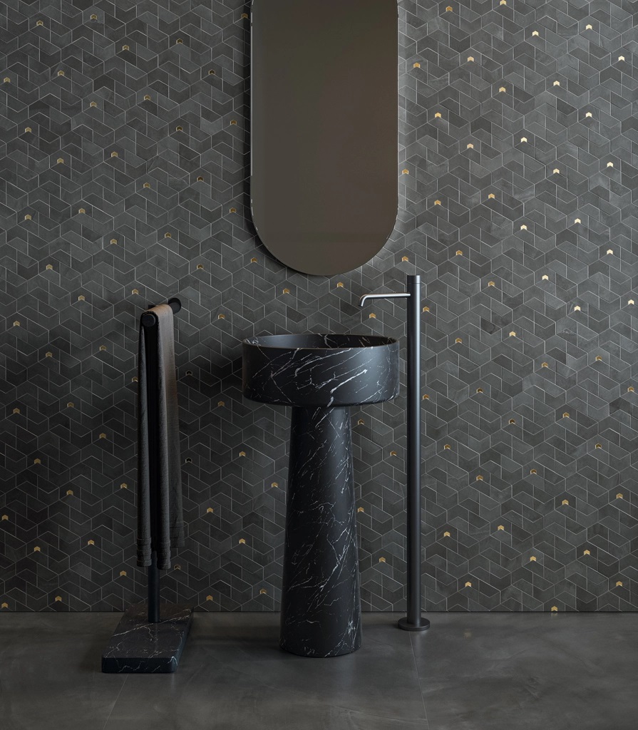 620110000186 Continuum Polar Mosaico Hexagon 25x29 Italon