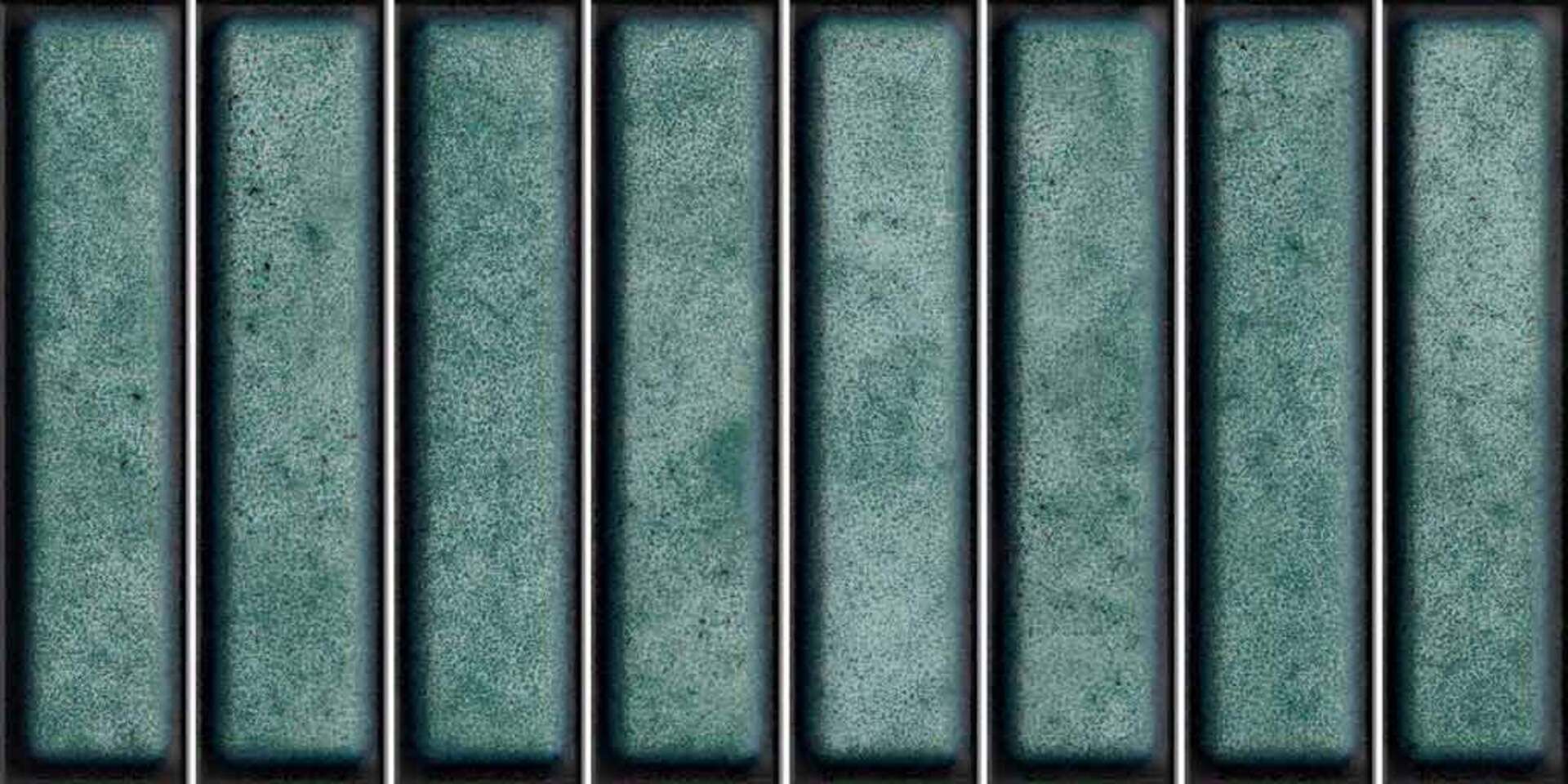 Domino Verde Glossy 15x30 El Barco фото 17