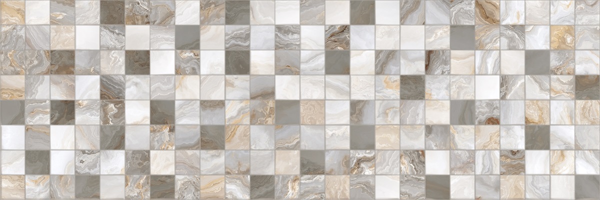 DG10-01 Hypnose Grey Decor 01 glossy 30x90 PrimaVera фото 3