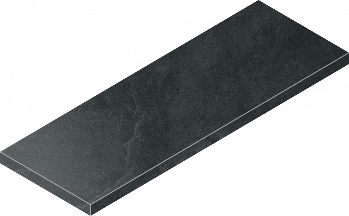 620070001481 Ступень Материя Титанио угловая левая 33х80 Italon