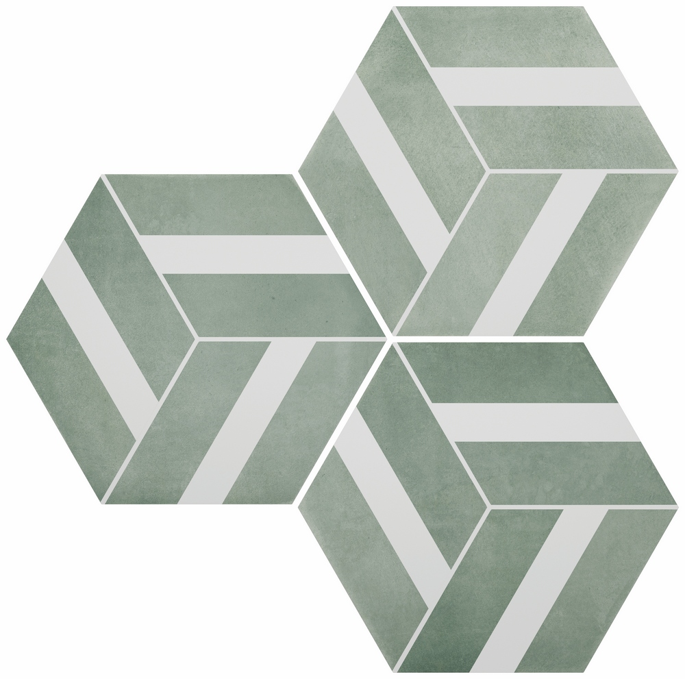 SIX Cementine Bari Aqua 23x27 Durstone