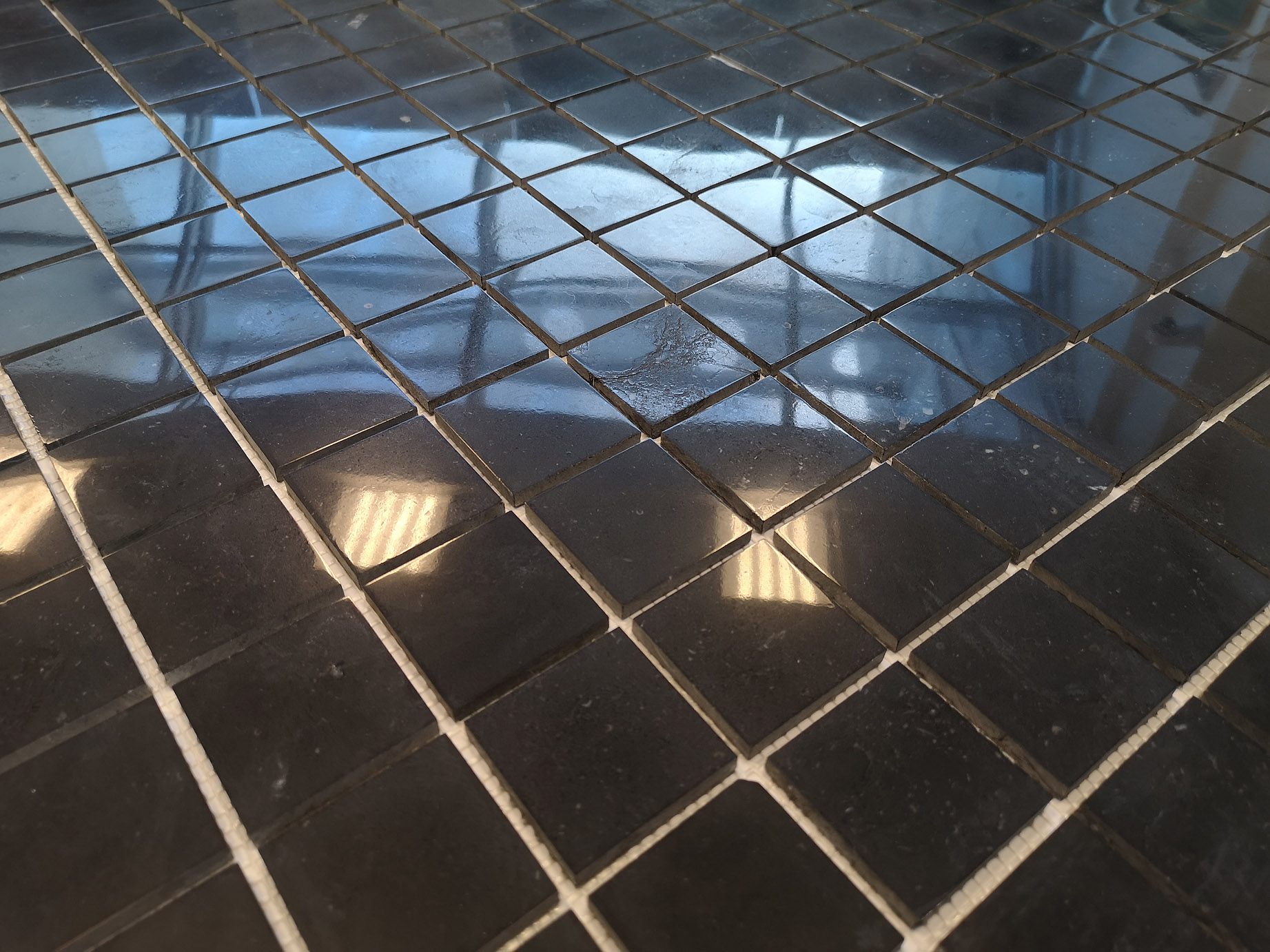 Pietrine Onice Jade Bianco POL 2.3x2.3 29.8x29.8 Caramelle Mosaic фото 13