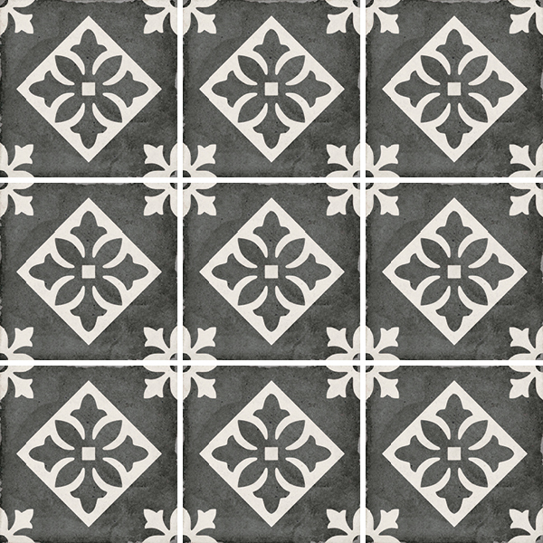 24416 Art Nouveau Padua Black 20х20 EQUIPE фото 2