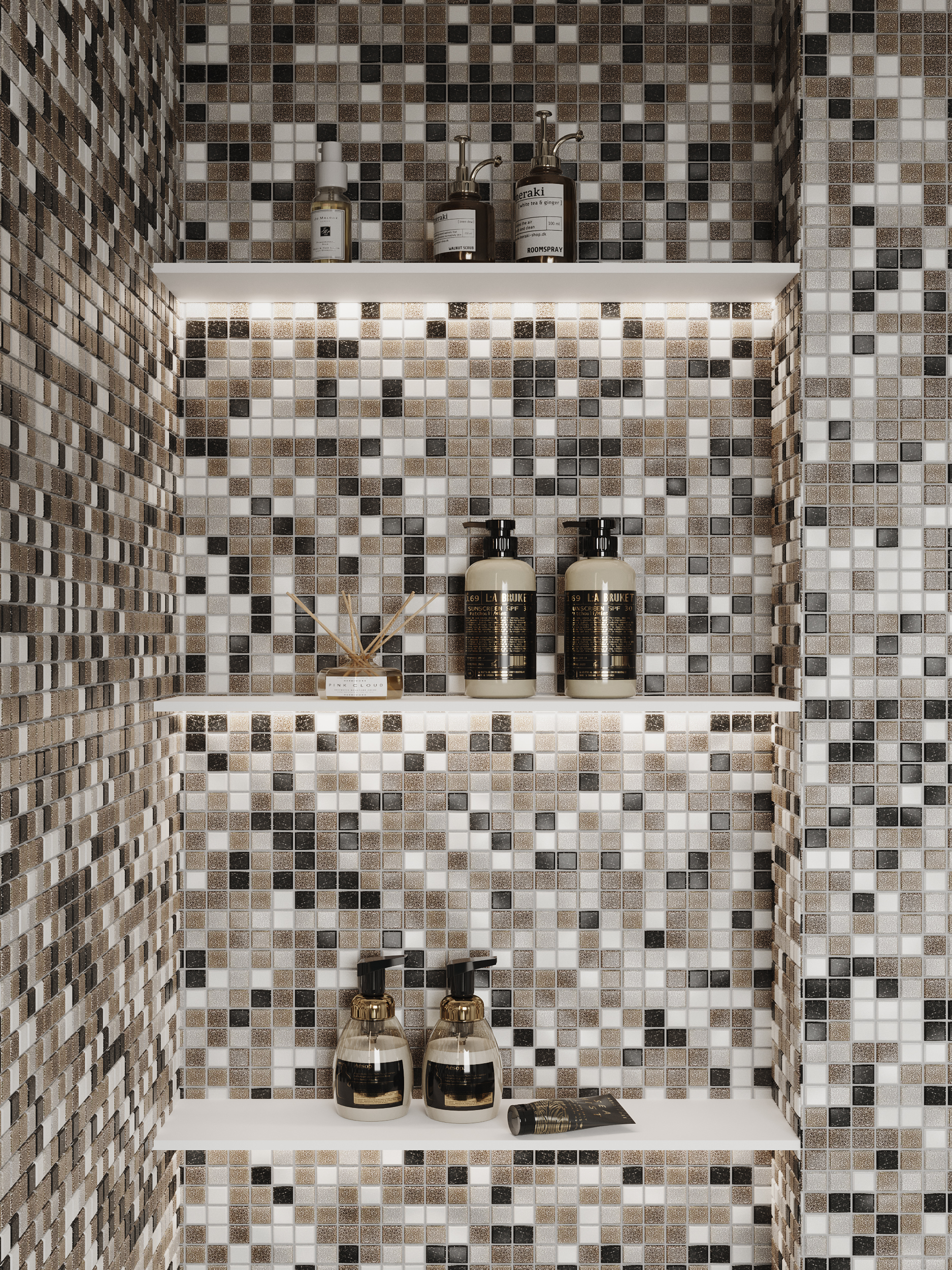 Green glass (стекло) 25*25 300*300 Bonaparte фото 5