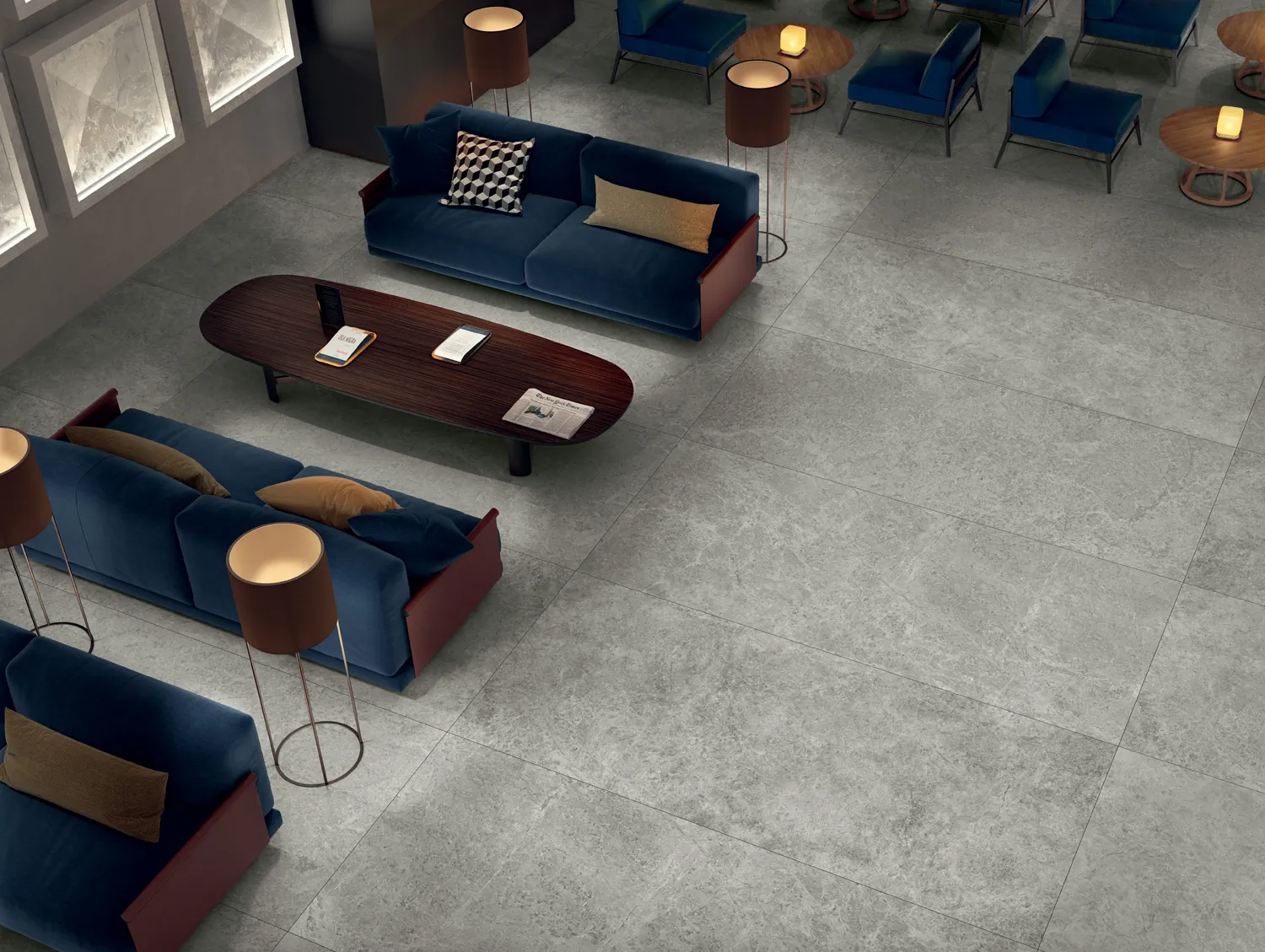 Allure Tundra Glossy 120x120 Kerlite фото 12