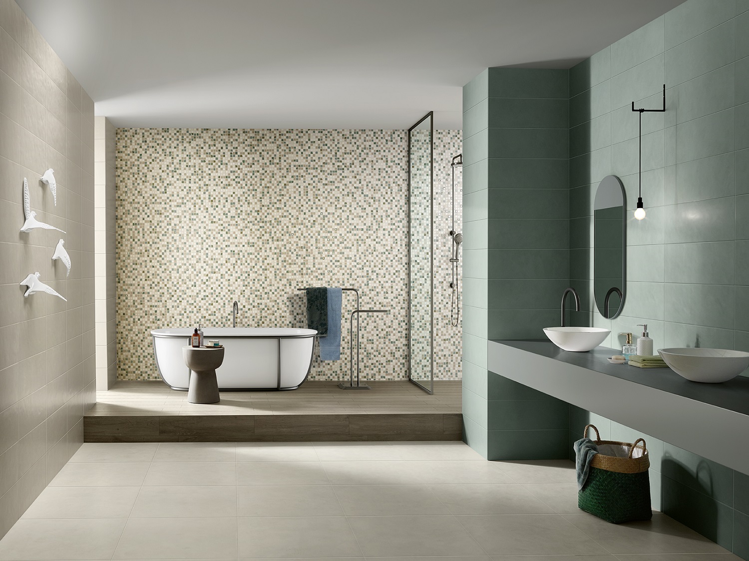 Splash Anthracite Matt Ret 35x100 Love Ceramic Tiles