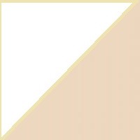 TR1/2D04-1CH Caramel Half Dot Triangles 2,5х2,5 Top Cer