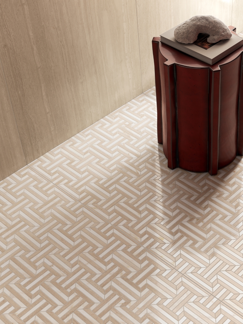 A2INW00204T Intarsi Warm Creta 3D Satin Ret 60x120 Vallelunga фото 5