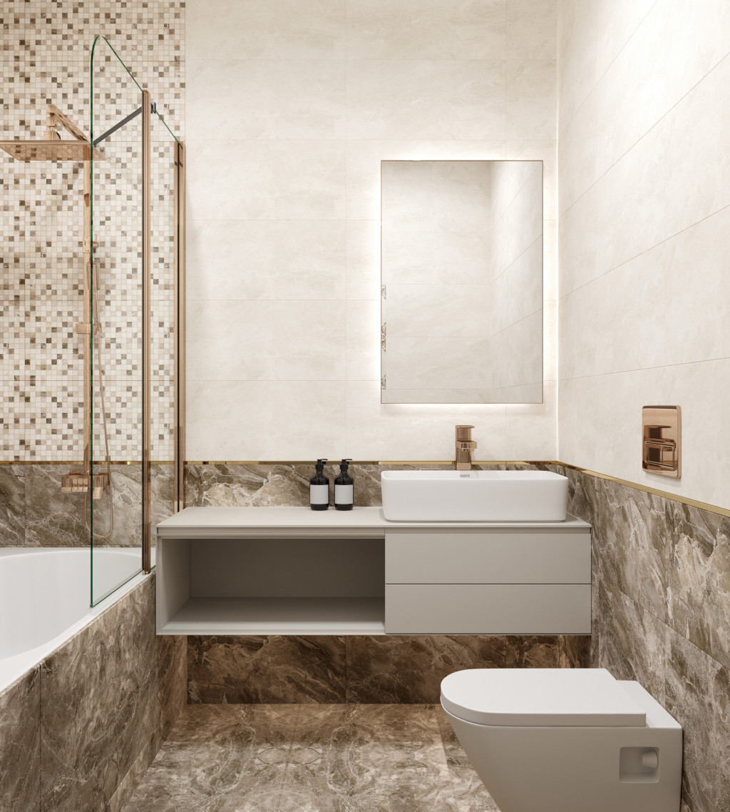 281 Бордюр Hermitage 8.5x30 Eurotile Ceramica фото 8
