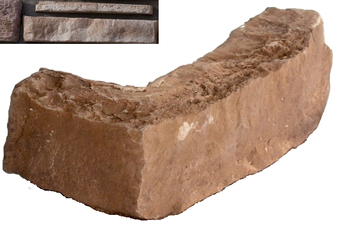 Каньон 06-18 угловая 50-250х20-80х20-60 (вариативный размер) Ecostone