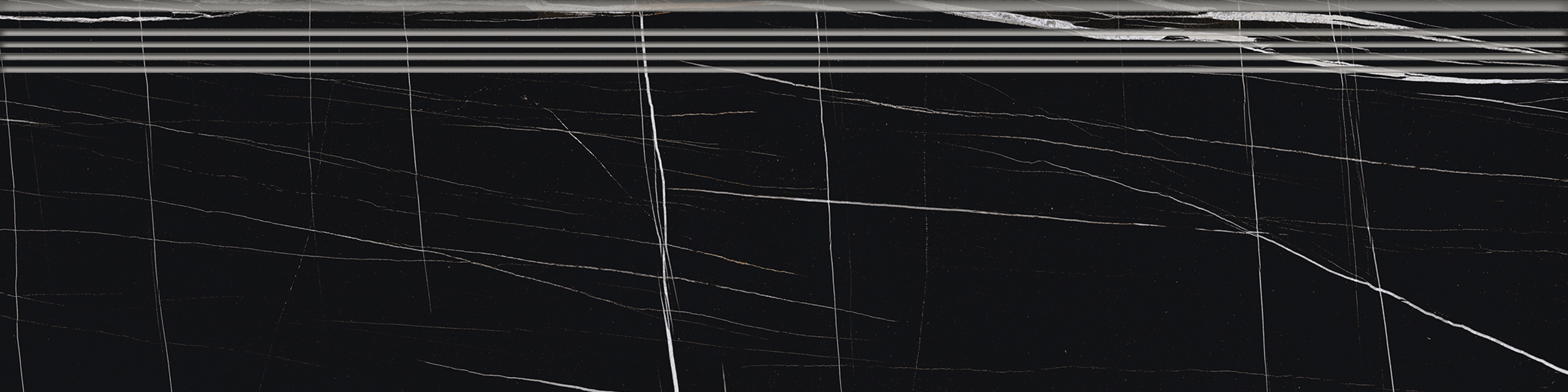 K-1004/MR/st01 Marble Trend Nero Dorato 294х1200x10 Kerranova