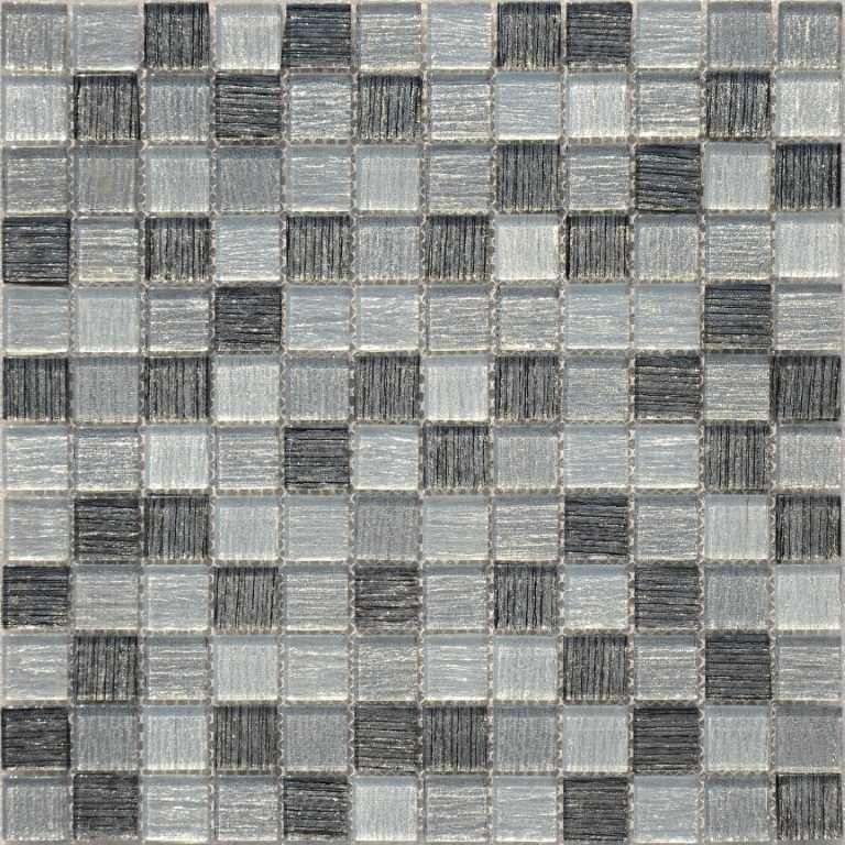 Black Tissue 23x23x4 (ПУ) 298x298 Caramelle Mosaic