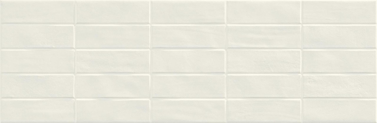 R038 Flex Struttura Brick 3D Latte 25*76 Ragno Marazzi