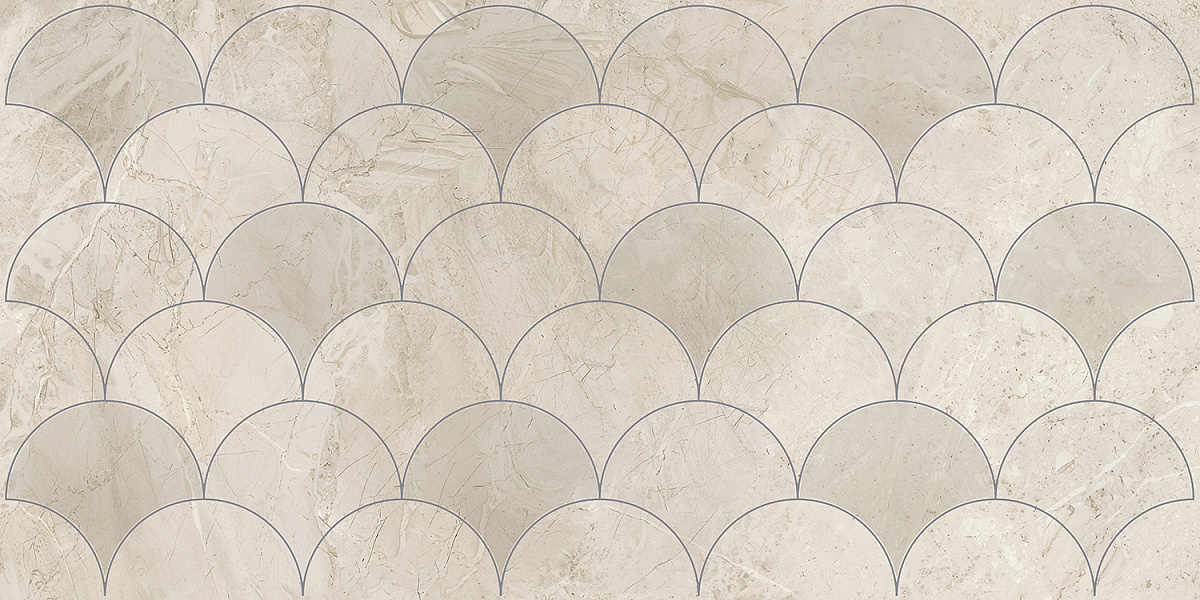 Декор ELEGANCE BEIGE 1с 31.5*63 Керлайф
