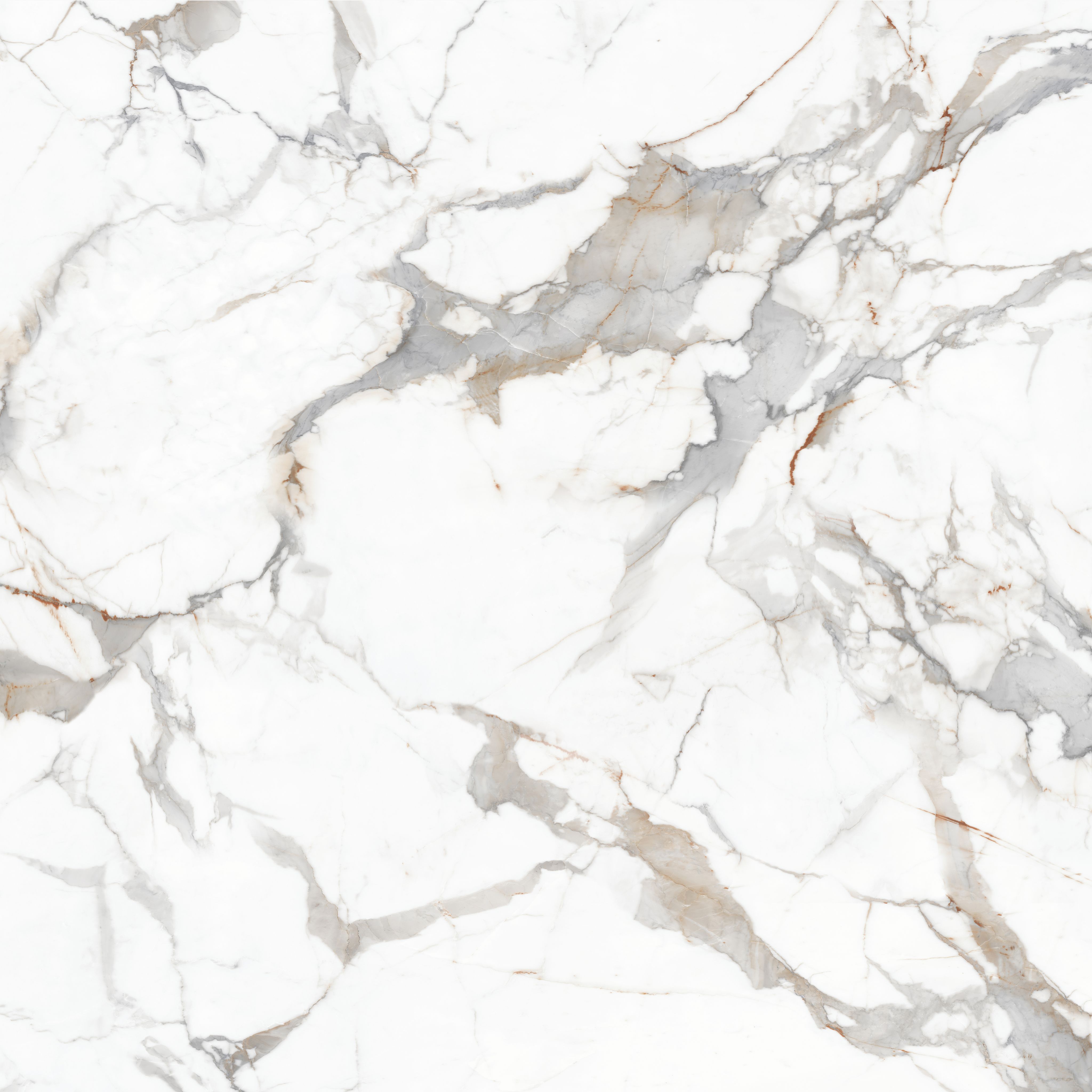 Калаката Оро Белый полированный 60x60 Eurotile Ceramica фото 3